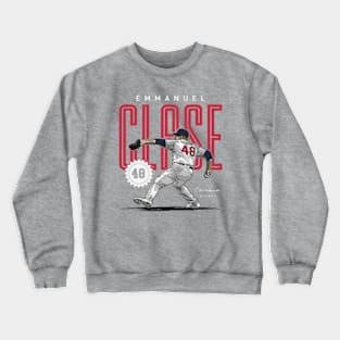 Emmanuel Clase Cleveland Card Crewneck Sweatshirt